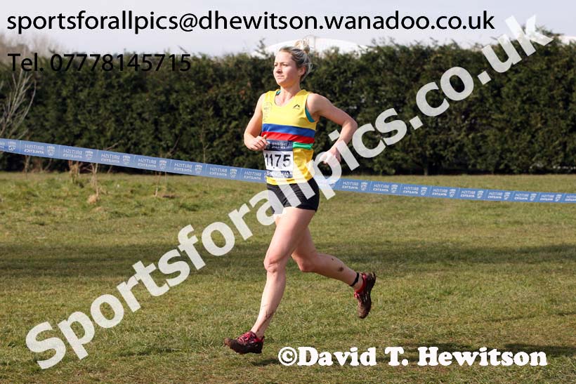 Senior womens 2016 Inter Counties Cross Country Champs. and Cross Challenge Final, Cofton Park, Birmingham. Photo: David T. Hewitson/Sports for All Pics